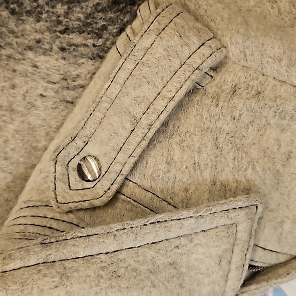 Gap Vintage Winter Moto Jacket sz Large - Picture 7 of 14